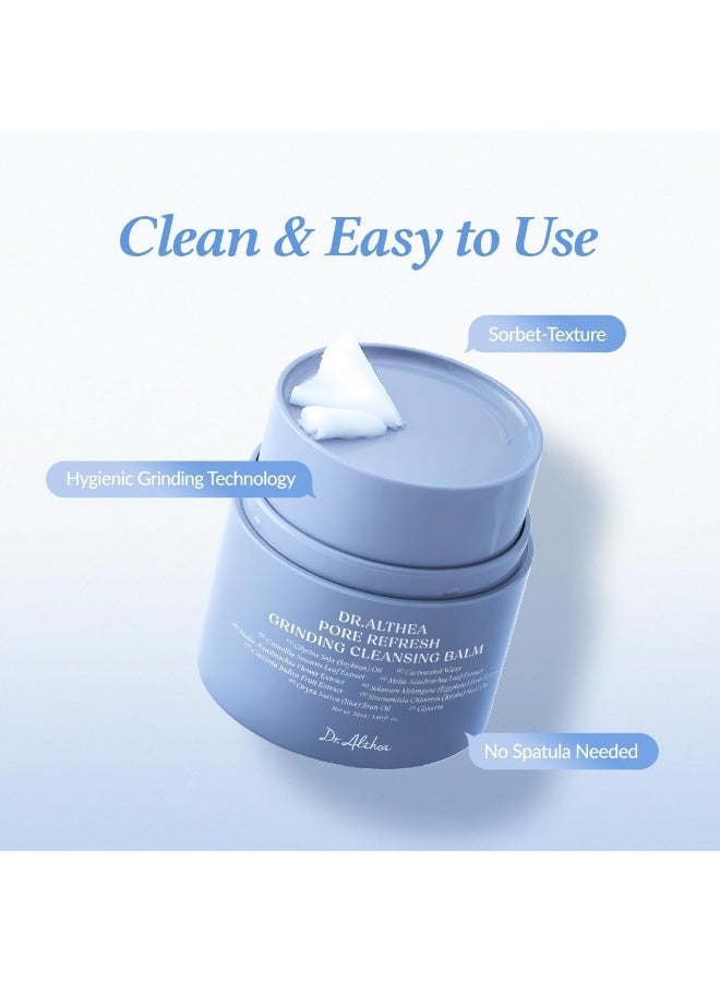 دي آر.ألثيا Dr.Althea Pore Refresh Grinding Cleansing Balm | Pore Cleanser with Green Tea Extract | Hygenic One-Step Makeup Cleansing Cream | For All Skin Types | Korean Vegan Skin Care | 1.69 Fl Oz - Image 3